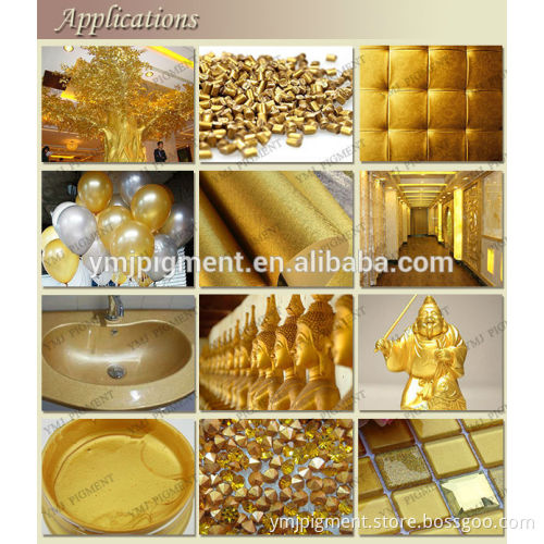 Royal Gold Pearl Pigment,Mayan Gold gold pearl Luster powder,Glitter Gold Pearlescent pigment